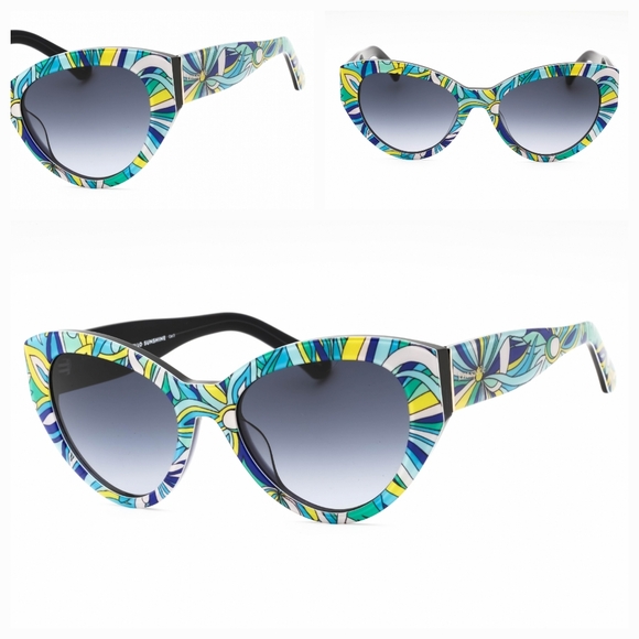 NWT, KATE SPADE PAISLEIGH/S, Womens  Sunglasses, BLPTTRBL/DARK GREY SF